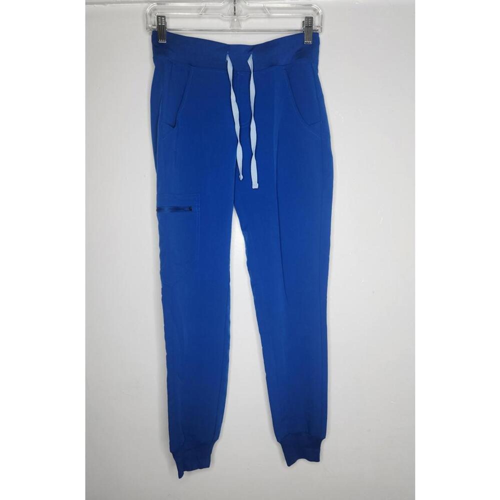 FIGS Zamora Navy Blue Scrub Pants Joggers Size Women's XXS - Picture 2 of 8